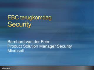 EBC terugkomdag Security