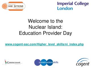 Welcome to the Nuclear Island: Education Provider Day