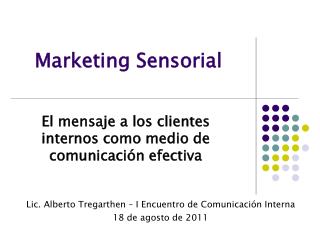 Marketing Sensorial