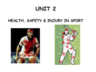 UNIT 2 HEALTH, SAFETY &amp; INJURY IN SPORT