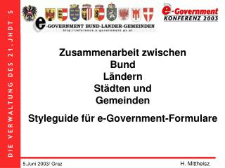 Zusammenarbeit zwischen Bund Ländern Städten und Gemeinden