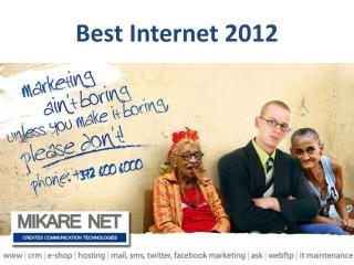 Best Internet 201 2