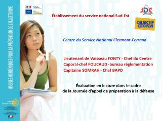 Centre du Service National Clermont- Ferrand