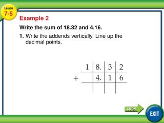 Lesson 4-5 Example 3