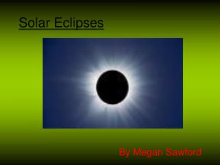 Solar Eclipses