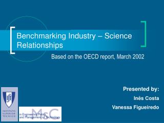 Benchmarking Industry – Science Relationships