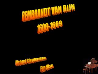 REMBRANDT VAN RIJN