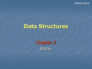 Data Structures