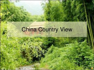 China Country View