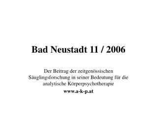 Bad Neustadt 11 / 2006