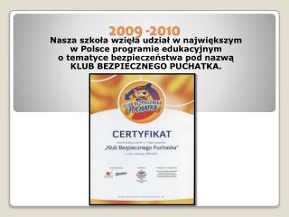 2009 -2010