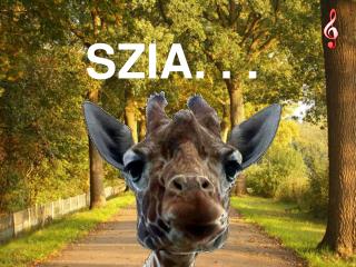 SZIA . . .