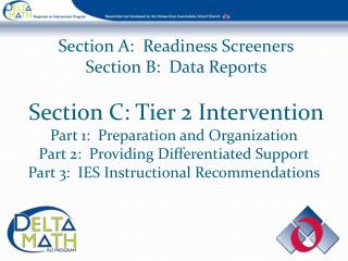 Annual Screening Cycle