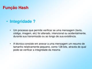 Função Hash