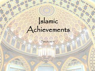 Islamic Achievements