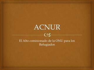 ACNUR