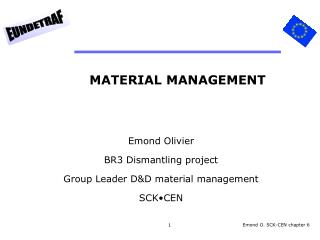 MATERIAL MANAGEMENT