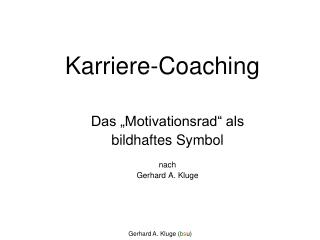 Karriere-Coaching