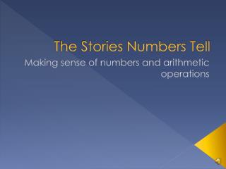 The Stories Numbers Tell