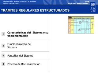 TRAMITES REGULARES ESTRUCTURADOS