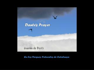 Dante’s Prayer