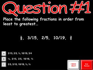 Question #1
