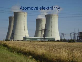 Atomové elektrárny