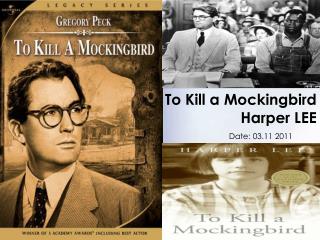 To Kill a Mockingbird Harper LEE