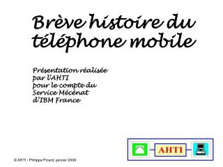 Brève histoire du téléphone mobile