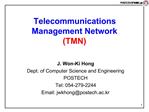 Telecommunications Management Network TMN