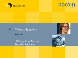 Ulf Haga from Nocom Security Engineer