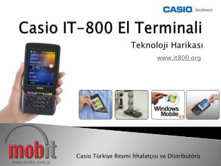 Casio IT-800 El Terminali