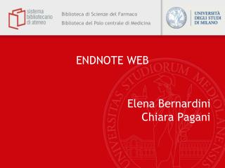 ENDNOTE WEB