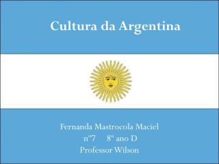 Cultura da Argentina