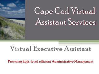 Cape Cod Virtual Assistant Services