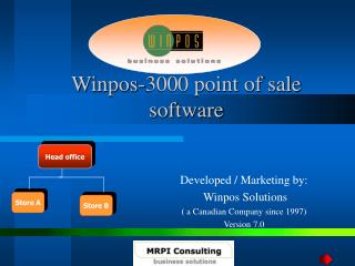 Winpos-3000 point of sale software