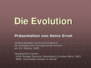 Die Evolution