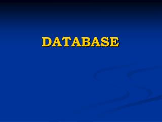 DATABASE