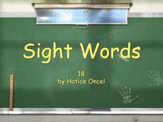 Sight Words