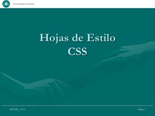 Hojas de Estilo CSS