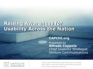 Raising Awareness for Usability Across the Nation