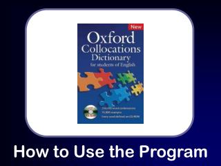 How to Use the Program