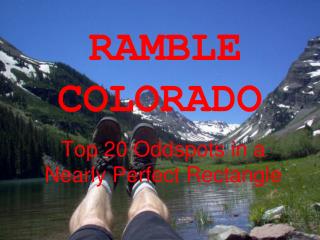 RAMBLE COLORADO