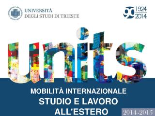 MOBILITÀ INTERNAZIONALE