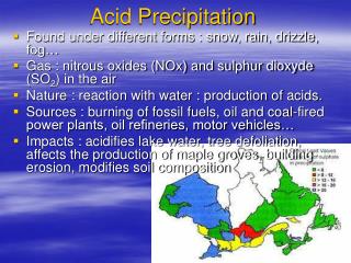Acid Precipitation