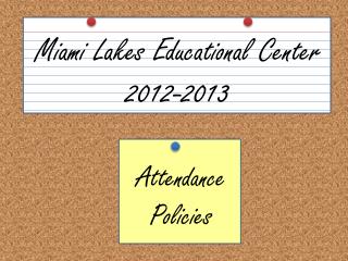 Attendance Policies