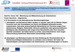 BetrVG: Vierter Teil - Mitwirkung und Mitbestimmung der Arbeitnehmer