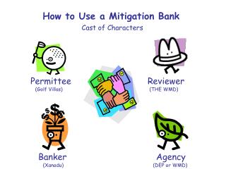 How to Use a Mitigation Bank Cast of Characters Permittee Reviewer