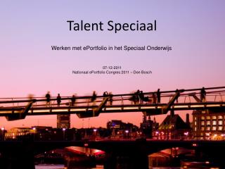 Talent Speciaal