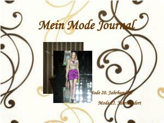 Mein Mode Journal
